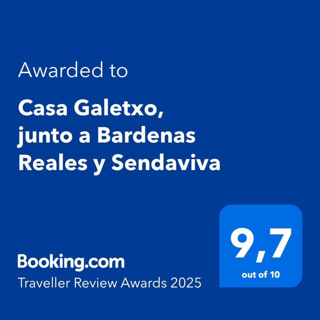 발티에라 Casa Galetxo, Junto A Bardenas Reales Y Sendaviva 빌라 외부 사진